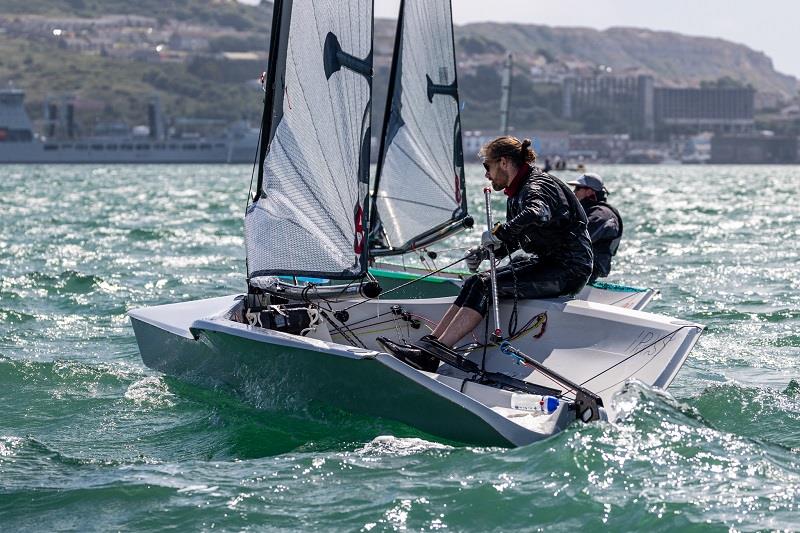 Day 1 of the Noble Marine Allen RS300 National Championships at Weymouth (part of the RS Games) photo copyright Phil Jackson / Digital Sailing taken at Weymouth & Portland Sailing Academy and featuring the RS300 class