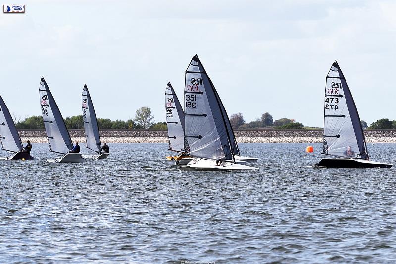 Upwind - RS300 Inland Championships 2022 photo copyright Malcolm Lewin taken at Draycote Water Sailing Club and featuring the RS300 class