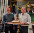 Rockshore / Bosun Bob's RS400 Winter Series at the Royal North of Ireland Yacht Club prize giving - Liam and Rick &copy; Rose White