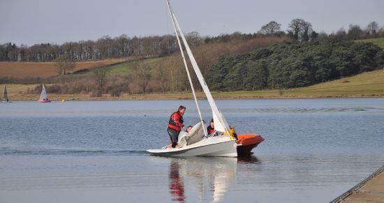 Hollowell Sunday Spring Series day 3 photo copyright Jo Brady taken at Hollowell Sailing Club and featuring the RS400 class