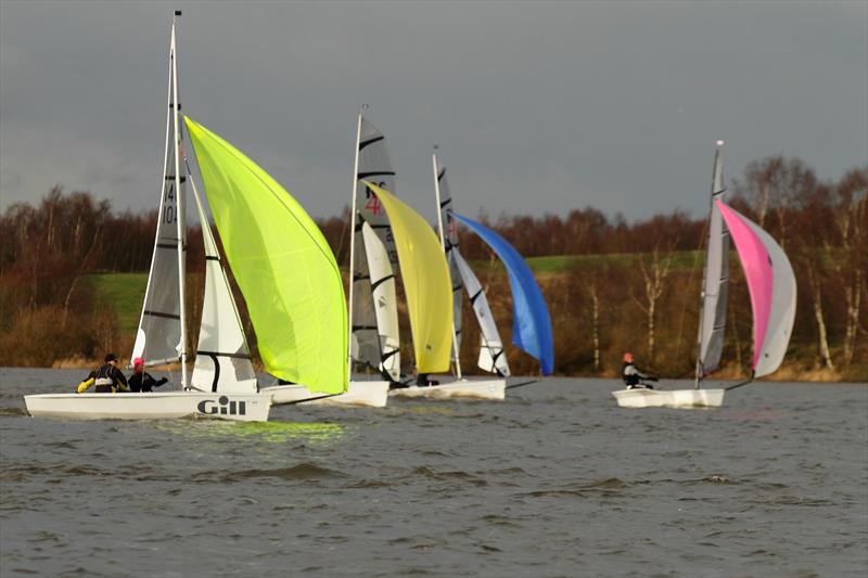 Race 3/4 of the Tipsy Icicle series at Leigh & Lowton photo copyright Gerard Van Den Hoek taken at Leigh & Lowton Sailing Club and featuring the RS400 class