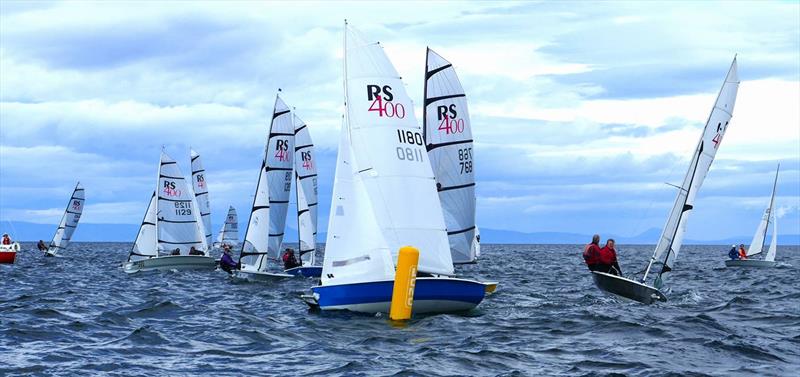 RS400 Scottish Tour at Royal Findhorn - Ghillies definintely not hitting the pin photo copyright RFYC taken at Royal Findhorn Yacht Club and featuring the RS400 class