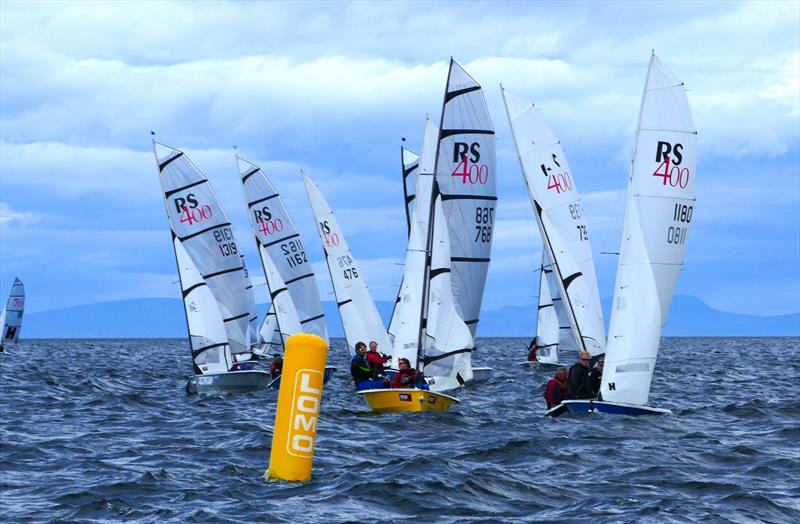 RS400 Scottish Tour at Royal Findhorn photo copyright RFYC taken at Royal Findhorn Yacht Club and featuring the RS400 class