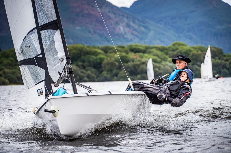 The ONE Bassenthwaite Lake Sailing Week photo copyright Peter Mackin taken at Bassenthwaite Sailing Club and featuring the RS400 class