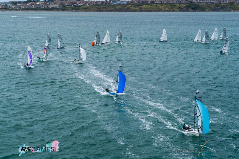 RS400 Europeans day 1 at the RS Games photo copyright Alex & David Irwin / www.sportography.tv taken at Weymouth & Portland Sailing Academy and featuring the RS400 class