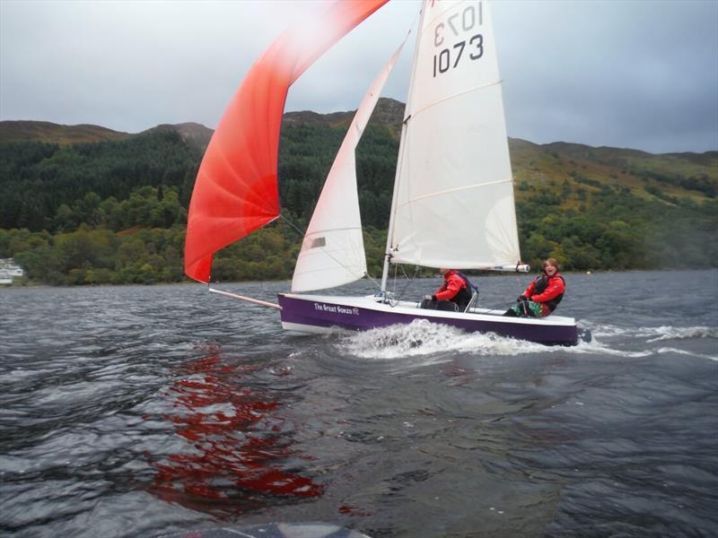 RS400 Final Fling at Loch Earn photo copyright Karen Robertson taken at Loch Earn Sailing Club and featuring the RS400 class
