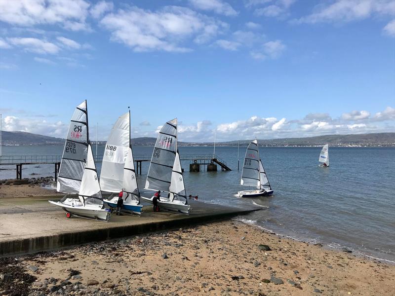 RS400s back racing on the sixth day of the RS400 Frosties Series at the Royal North of Ireland YC - photo © Barry McCartin