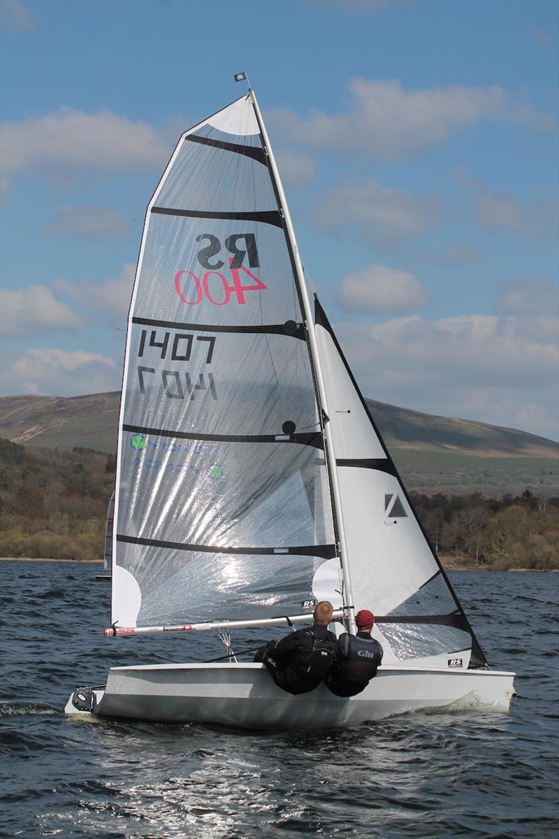 Great North Asymmetric Challenge photo copyright William Carruthers taken at Bassenthwaite Sailing Club and featuring the RS400 class