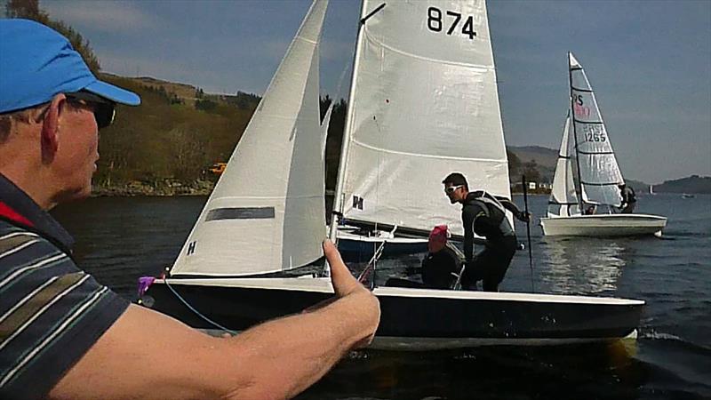 RS400 Scottish Tour at Loch Earn photo copyright Nadia Yeamans taken at Loch Earn Sailing Club and featuring the RS400 class