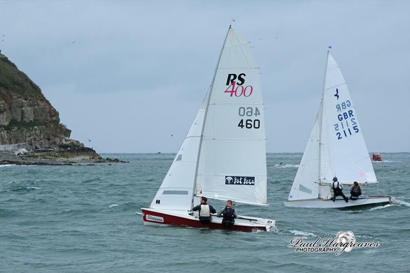 Anglesey Offshore Dinghy Race photo copyright Gillian Norris taken at Red Wharf Bay Sailing Club and featuring the RS400 class