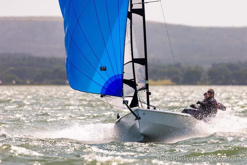 Bournemouth Digital Poole Week 2019 day 2 photo copyright David Harding / www.sailingscenes.com taken at Parkstone Yacht Club and featuring the RS400 class