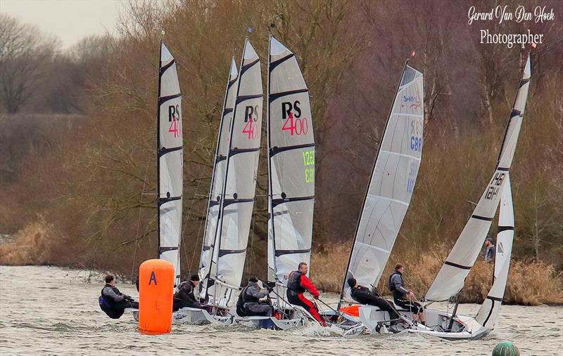 Leigh & Lowton Tipsy Icicle Week 1 photo copyright Gerard van den Hoek taken at Leigh & Lowton Sailing Club and featuring the RS400 class