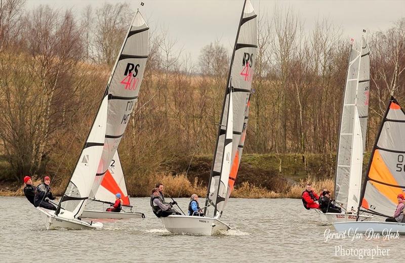 Leigh & Lowton Tipsy Icicle Week 2 photo copyright Gerard van den Hoek taken at Leigh & Lowton Sailing Club and featuring the RS400 class