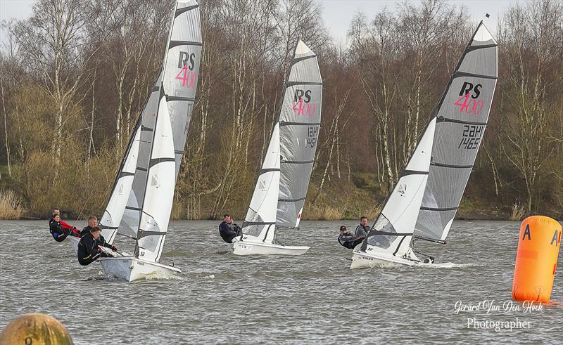 Leigh & Lowton Sailing Club Tipsy Icicle week 8 photo copyright Gerard van den Hoek taken at Leigh & Lowton Sailing Club and featuring the RS400 class