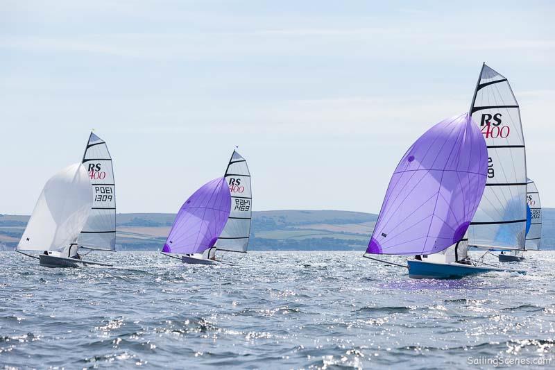 RS400s Rooster RS Summer Championship photo copyright David Harding / www.sailingscenes.com taken at Parkstone Yacht Club and featuring the RS400 class