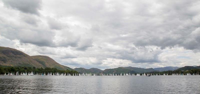 RS400s at the Ullswater Lord Birkett Memorial Trophy photo copyright Tim Olin taken at Ullswater Yacht Club and featuring the RS400 class