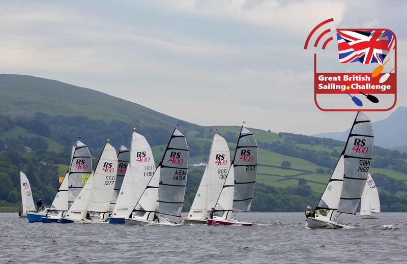 Bala Long Distance Race 2019 photo copyright Tim Olin / www.olinphoto.co.uk taken at Bala Sailing Club and featuring the RS400 class