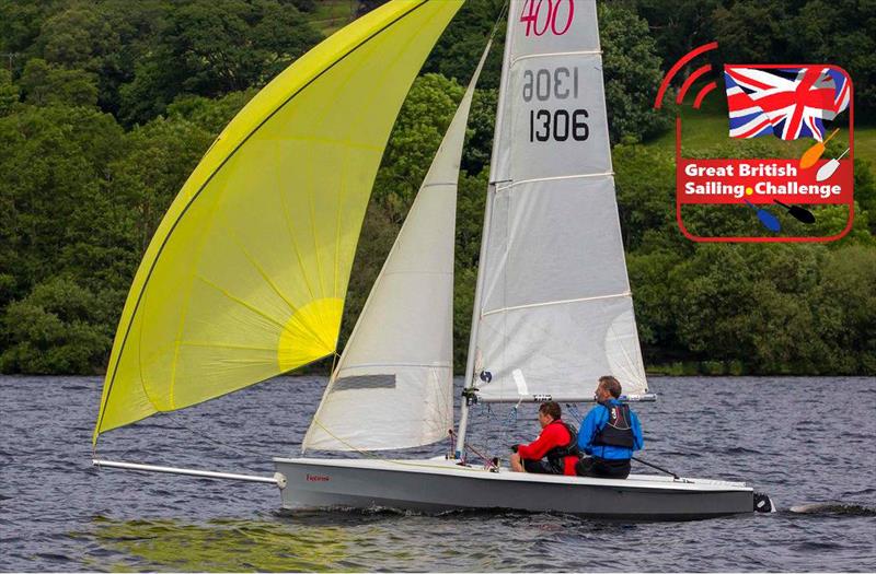 Father and son team Julian and Claudio Mecklenburg in the Bala Long Distance Race 2019 - photo © Tim Olin / www.olinphoto.co.uk