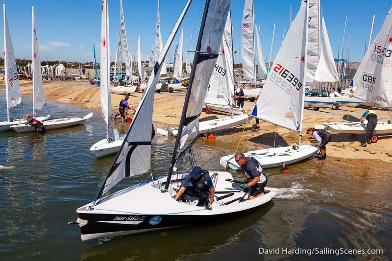 Bournemouth Digital Poole Week 2019 day 6 photo copyright David Harding / www.sailingscenes.com taken at Parkstone Yacht Club and featuring the RS400 class