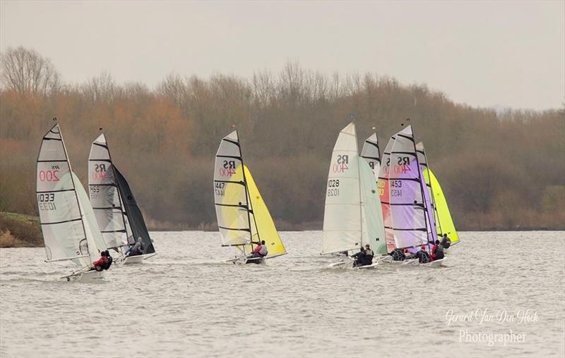 Leigh & Lowton Sailing Club Tipsy Icicle week 4 photo copyright Gerard van den Hoek taken at Leigh & Lowton Sailing Club and featuring the RS400 class