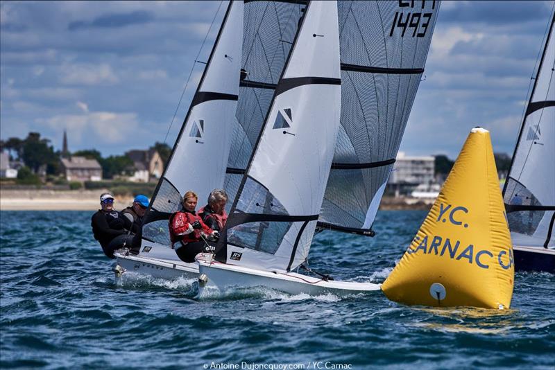 Salcombe Gin Eurocup at Carnac photo copyright Antoine Dujoncquoy taken at Yacht Club de Carnac and featuring the RS400 class