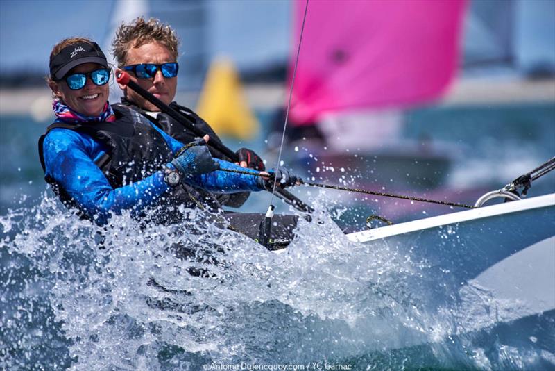 Salcombe Gin Eurocup at Carnac photo copyright Antoine Dujoncquoy taken at Yacht Club de Carnac and featuring the RS400 class