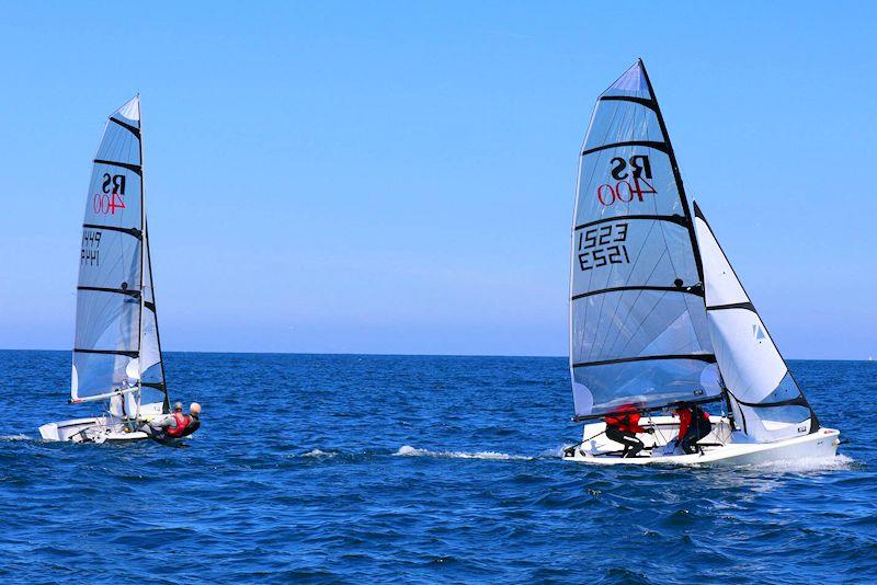 RS400s at the East Lothian Regatta photo copyright Mike Willis taken at East Lothian Yacht Club and featuring the RS400 class