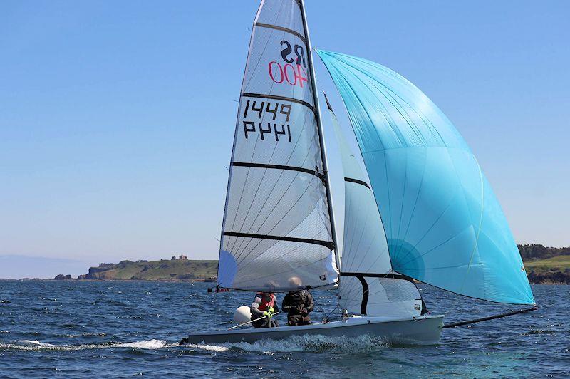 RS400s at the East Lothian Regatta photo copyright Mike Willis taken at East Lothian Yacht Club and featuring the RS400 class