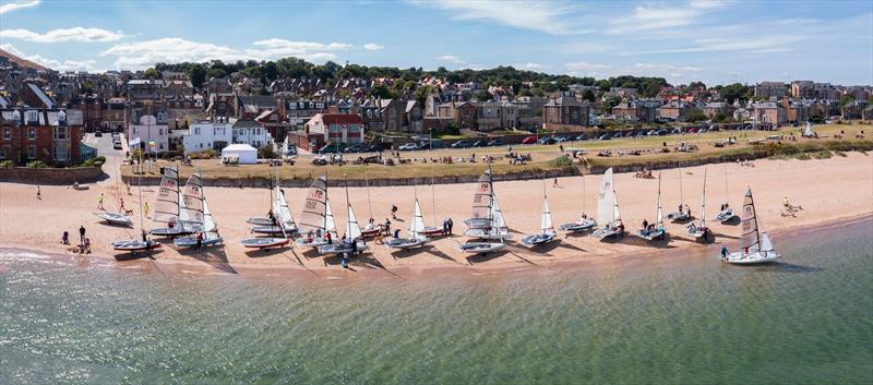 2022 Noble Marine Rooster RS400 National Championships, day 2 photo copyright Steve Fraser taken at East Lothian Yacht Club and featuring the RS400 class