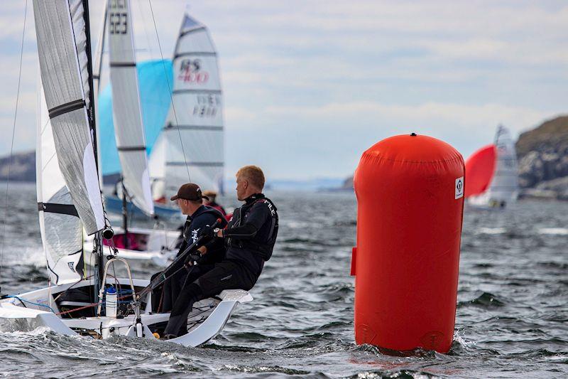 2022 Noble Marine Rooster RS400 National Championships, day 3 photo copyright Steve Fraser taken at East Lothian Yacht Club and featuring the RS400 class