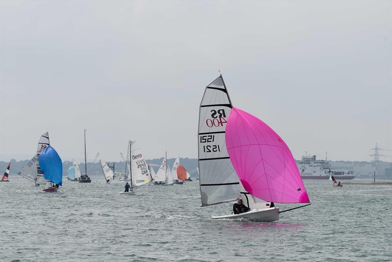 Swanwick, Warsash and Bursledon Regatta 2022 photo copyright David Luetchford taken at Warsash Sailing Club and featuring the RS400 class