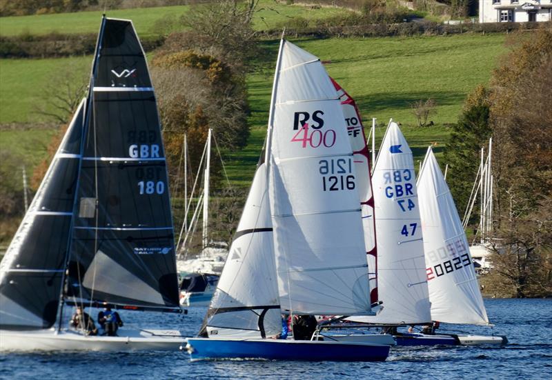 Ullswater Yacht Club Winter Series 2022 photo copyright Jennie Clark taken at Ullswater Yacht Club and featuring the RS400 class