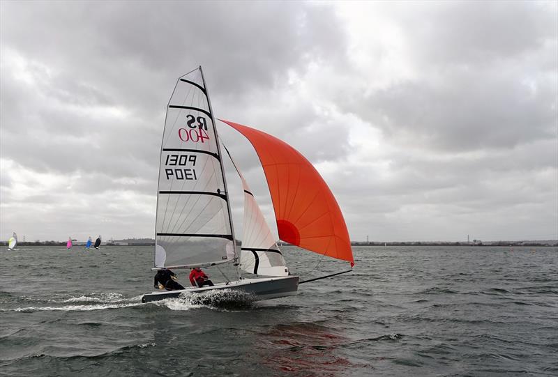 Ben and Roz McGrane during the RS400 Rope4Boats Southern Tour at Queen Mary - photo © Paul Stainsby