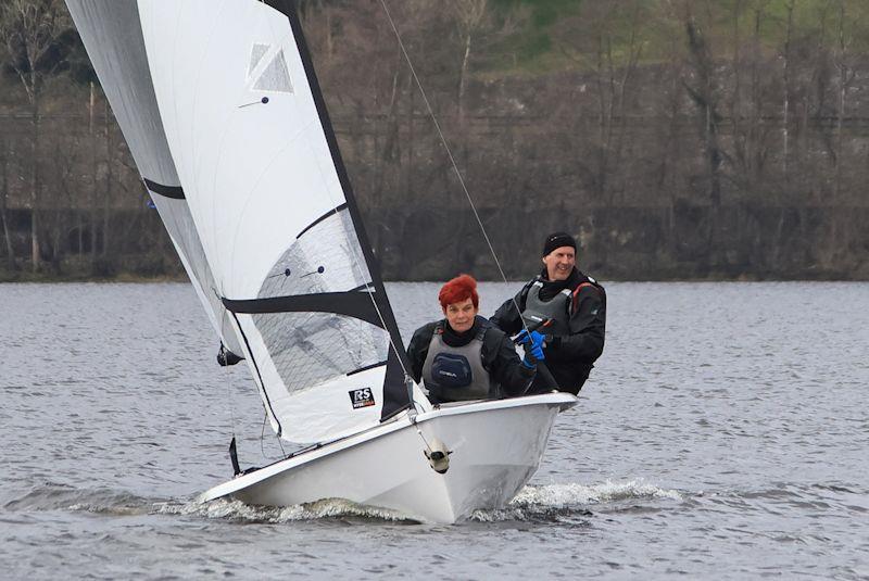 Bala Massacre 2023 photo copyright John Hunter taken at Bala Sailing Club and featuring the RS400 class