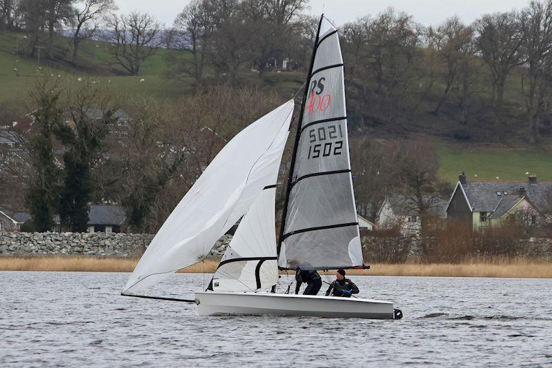 Bala Massacre 2023 photo copyright John Hunter taken at Bala Sailing Club and featuring the RS400 class