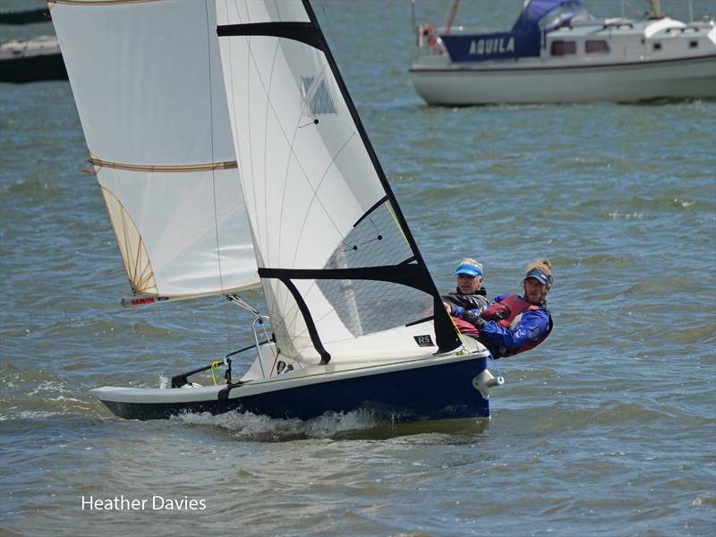 River Exe Regatta 2023 photo copyright Heather Davies taken at Topsham Sailing Club and featuring the RS400 class