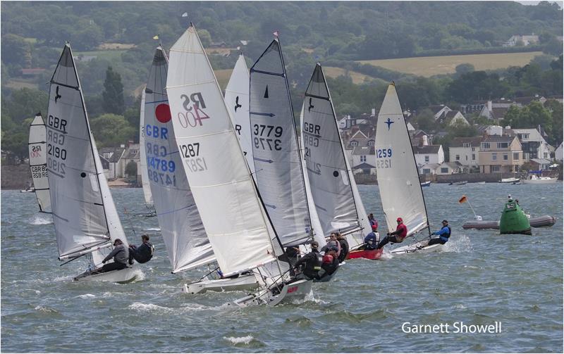 River Exe Regatta 2023 photo copyright Garnett Showell taken at Topsham Sailing Club and featuring the RS400 class