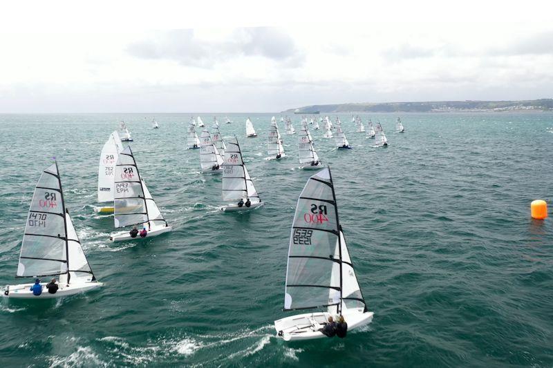 Noble Marine Rooster RS400 National Championships 2023 day 4 photo copyright Lee Whitehead / Photolounge taken at Mount's Bay Sailing Club, England and featuring the RS400 class