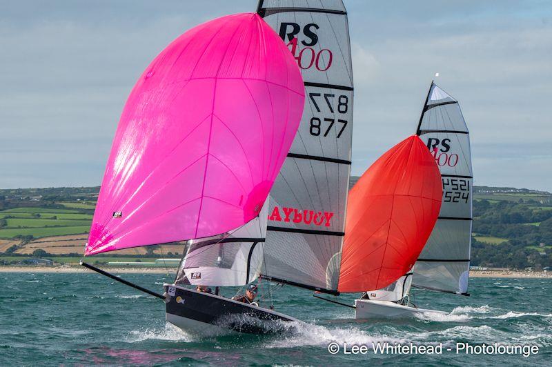 Noble Marine Rooster RS400 National Championships 2023 day 4 photo copyright Lee Whitehead / Photolounge taken at Mount's Bay Sailing Club, England and featuring the RS400 class