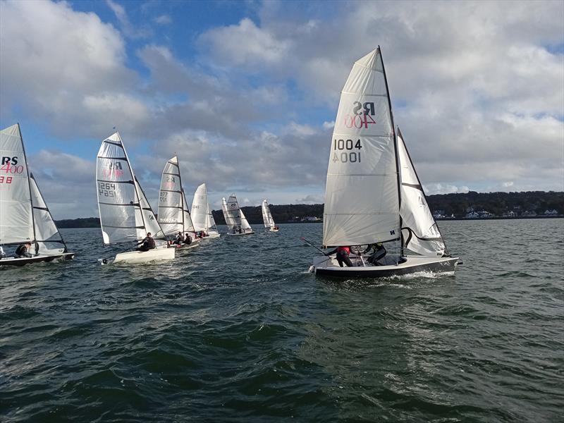 Rockshore/ Bosun Bob's RS400 Winter Series at the Royal North of Ireland Yacht Club photo copyright Gerry Reid taken at Royal North of Ireland Yacht Club and featuring the RS400 class