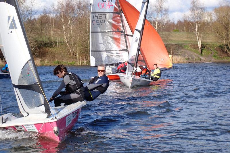 RS400 Trident UK Northern Tour at Leigh & Lowton photo copyright LLSC taken at Leigh & Lowton Sailing Club and featuring the RS400 class