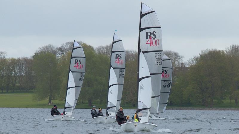 Upwind - RS400 Harken Sprints photo copyright Mark Coupar taken at Rutland Sailing Club and featuring the RS400 class