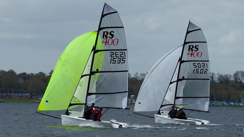 Duo kites - RS400 Harken Sprints - photo © Mark Coupar