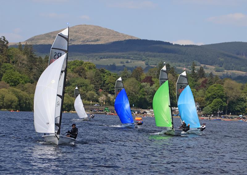 RS400s at Bala photo copyright John Hunter taken at Bala Sailing Club and featuring the RS400 class