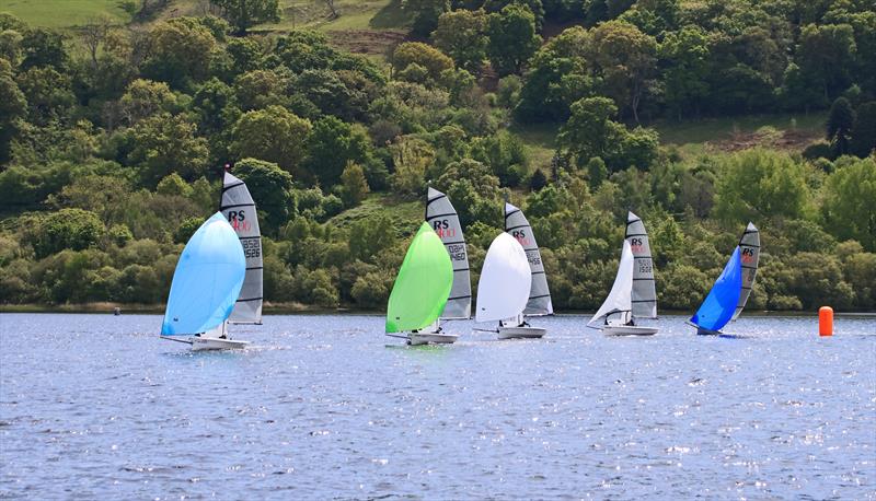 RS400s at Bala photo copyright John Hunter taken at Bala Sailing Club and featuring the RS400 class