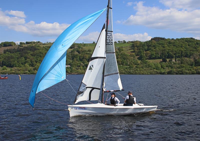 RS400s at Bala photo copyright John Hunter taken at Bala Sailing Club and featuring the RS400 class
