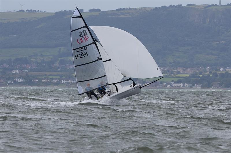 Jacob and Kayeligh Ainsworth - Mercedes Benz Belfast RS400 Eurocup and Noble Marine UK/Irish Nationals photo copyright Thomas Anderson / www.sdsphoto.pro taken at Royal North of Ireland Yacht Club and featuring the RS400 class