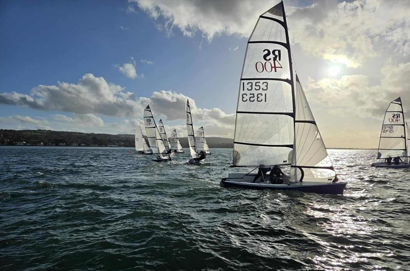 Rockshore / Bosun Bob's RS400 Winter Series at the Royal North of Ireland Yacht Club day 2 photo copyright Ellie Nolan taken at Royal North of Ireland Yacht Club and featuring the RS400 class
