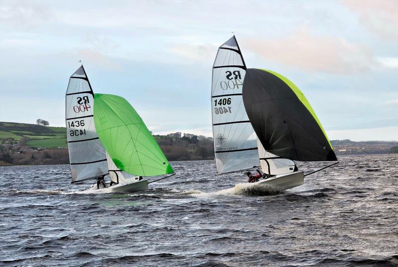 RS400 Final Fling at the Blessington Artic Blast photo copyright BSC taken at Blessington Sailing Club and featuring the RS400 class