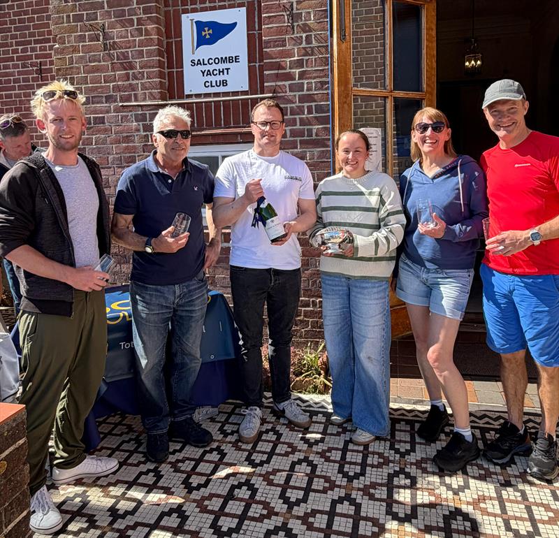Prize Winners in the Sailing Chandlery RS400 Southern Tour at Salcombe - photo © RSCA